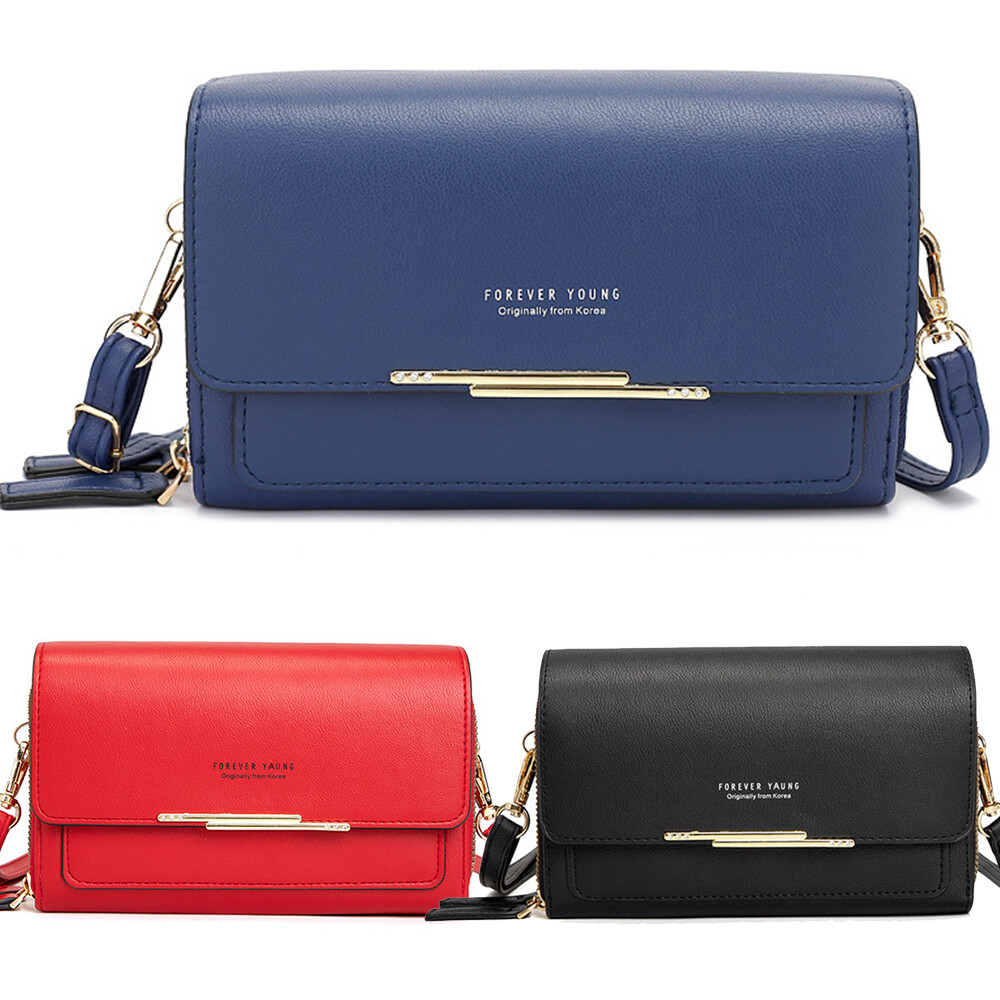 Womens Leather Zipper Pocket Wallet Phone Bag Purse Womens Leather Zipper Pocket Wallet Phone Bag Purse