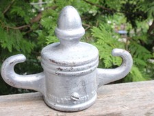 LARGE ANTIQUE VINTAGE CAST IRON CLOTHES LINE TOP