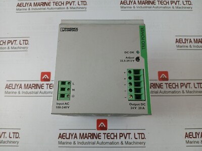 PHOENIX CONTACT TRIO-PS/1AC/24DC/20 Power Supply Unit 24V/20A 100-240V/6-3A