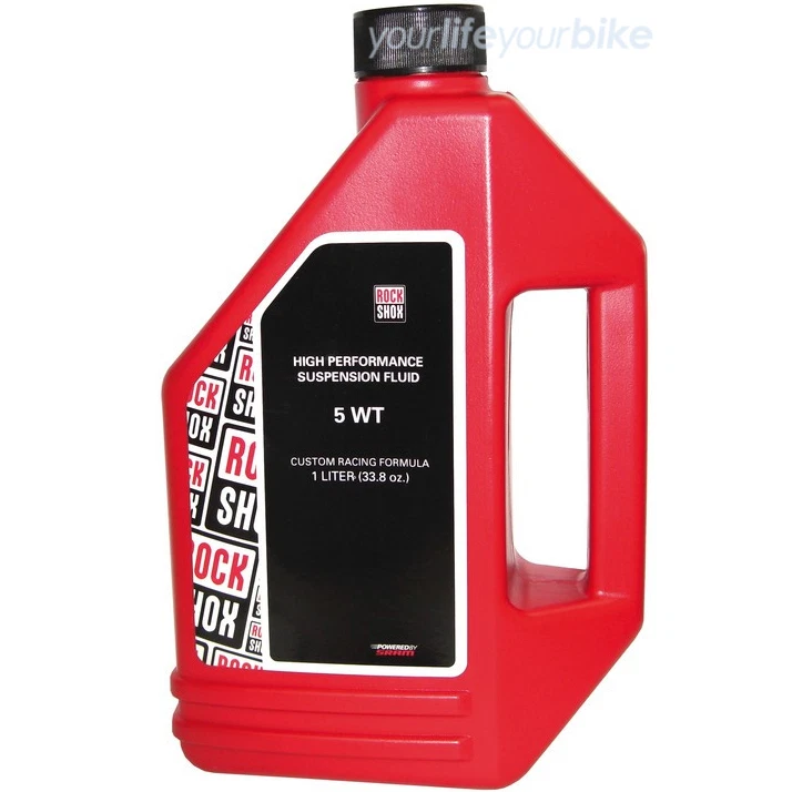 ROCKSHOX FEDERGABEL ÖL 5 WT 1000ml 5WT SUSPENSION FLUID GABEL SEVICE FLÜSSIGKEIT - Bild 1 von 1