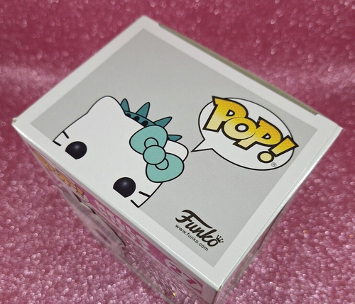 FUNKO POP SANRIO #27 HELLO KITTY (LADY LIBERTY 2019 NYCC/FCE) VINYL FIGURE 🌵💦 - Picture 6 of 11