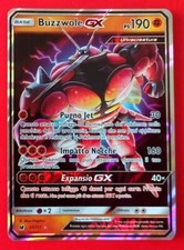 Carta Pokemon Buzzwole Gx - Invasione Scarlatta 57/111 Italiano