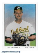 ⚾️ 1990 ~ Score #693A ~ Terry Steinbach ~ DT/ERR cathers ~ Athletics ~ NmMt=8