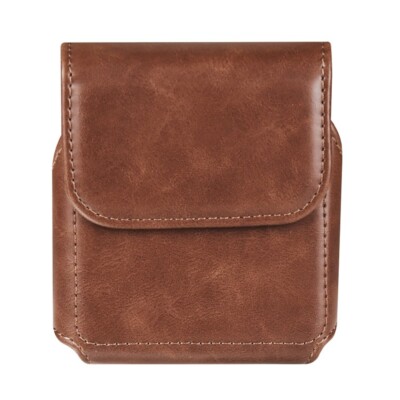 Drop Protection Perfect Crazy-Horse Leather Waist Bag f Samsung Galaxy Z Flip 6