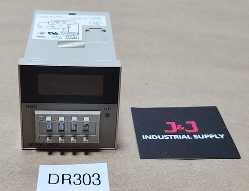 *NEW SURPLUS* Omron H5CN-YBN Digital Timer Module 12-48Vdc 250Vac 3A + Warranty!