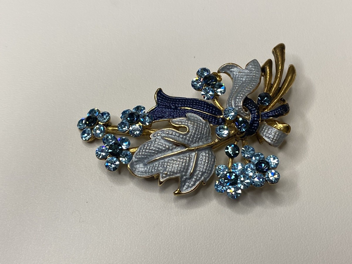 antique costume brooches