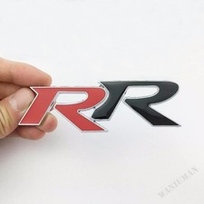 Rr 3d Metal Car Trunk Rear Emblem Badge Decal Sticker Trunk Rear Gift Car Auto Rr 3d Metal Car Trunk Rear Emblem Badge Decal Sticker Trunk Rear Gift Car Auto