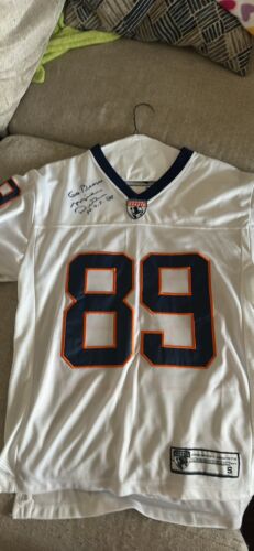 MIKE DITKA Signed Chicago BEARS White Jersey