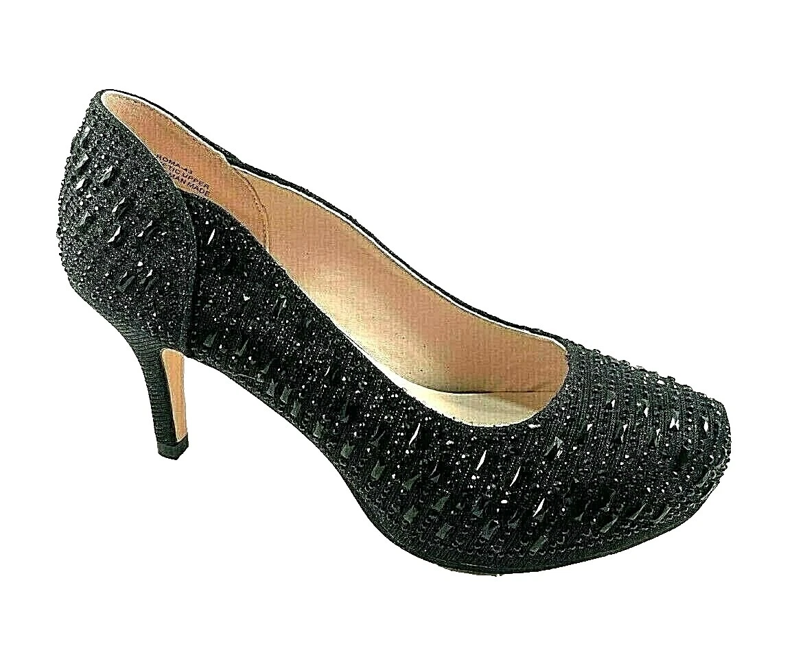 Blossom Tacones Negros para De mujer
