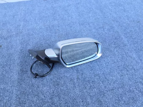 RIGHT SIDE DOOR MIRROR ASSEMBLY W/ALUMINUM FINISH 61K 08-17 AUDI A4 A5 S4 S5 RS5