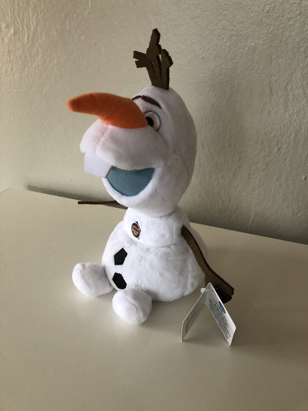 talking olaf plush