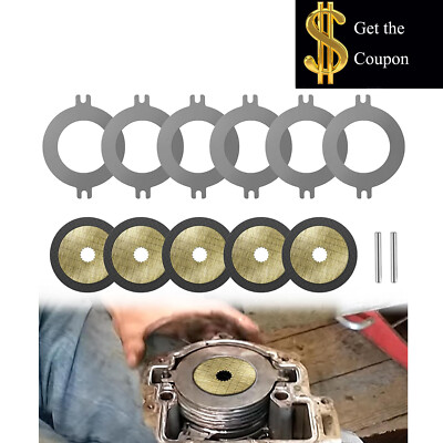 For John Deere AM148465 Wet Brake Disk Kit for Gator XUV 625 825 835 855 865