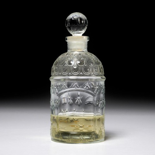 Guerlain Imperiale Eau de Cologne Bees Vtg Bottle 1/4 Full 6.25"h