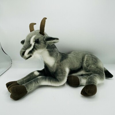 Viahart Toy Patrick The Pygmy Goat Plush Stuffed Animal Realistic Stuffed Animal