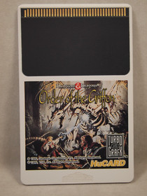 Dungeons & Dragons: Order of the Griffon (TurboGrafx-16) HuCARD and Manual