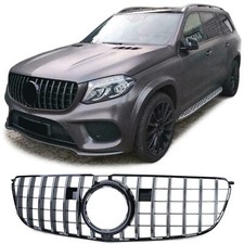 Mercedes GLS X166 2015-2019 Gitter Vorne AMG Profile Verchromt Panamerica Mercedes GLS X166 2015-2019 Gitter Vorne AMG Profile Verchromt Panamerica