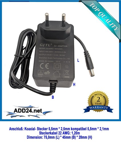 Plug power supply / power supply for LED (level 6) 24V / 15V / 12V / 9V / 5V / 3V - Picture 19 of 33