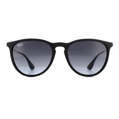Ray-Ban Sonnenbrille Erika 4171 Gummiised Schwarz Grau Verlauf 622/8G