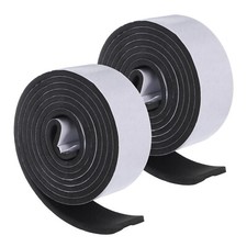 2 Rolls Felt Strips with Adhesive Backing 1.6" x 6.6Ft