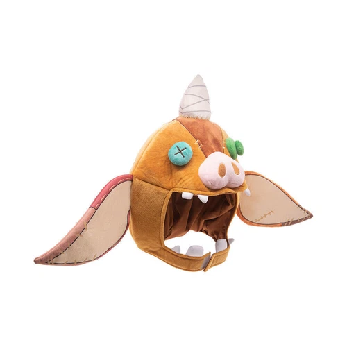 Bokoblin pig plush Cosplay Hat Halloween Cosplay Pig Cap Headgear Mask Costume - Picture 6 of 13