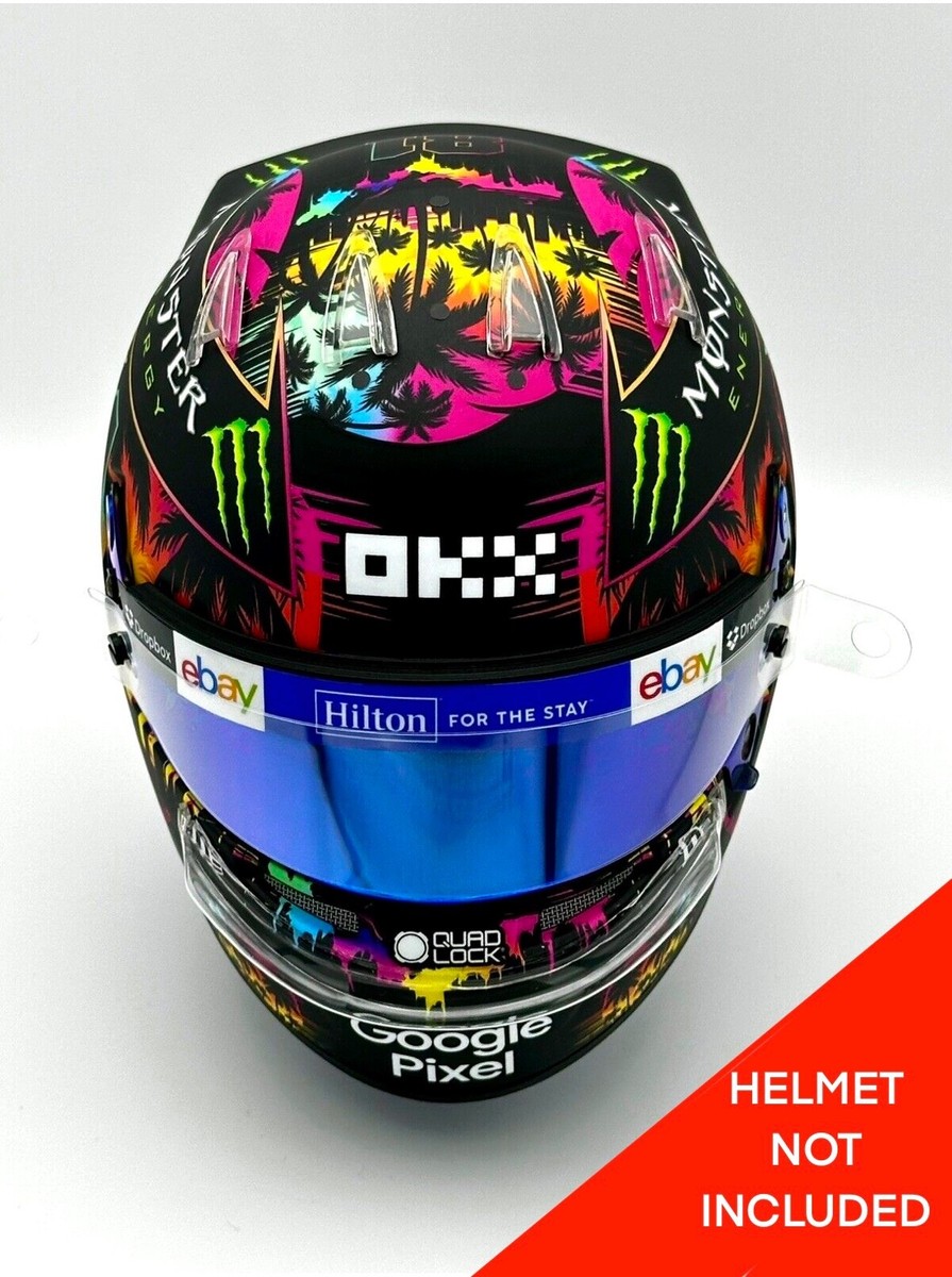 Oscar Piastri Miami 2024 1:2 BELL Helmet F1 McLaren Upgrade Bundle 🇦🇺