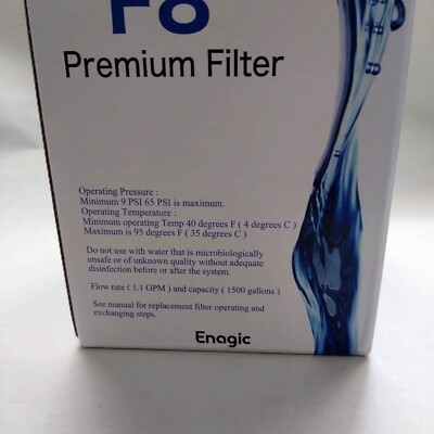 Enagic Leveluk F8 Filter for Kangen K8 Watter Ioniser Enagic Leveluk F8 Filter for Kangen K8 Watter Ioniser