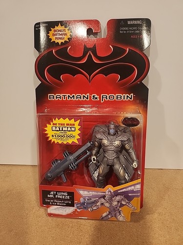 1997 Kenner Batman & Robin Iceblast Mr. Freeze 5" Action Figure On Card