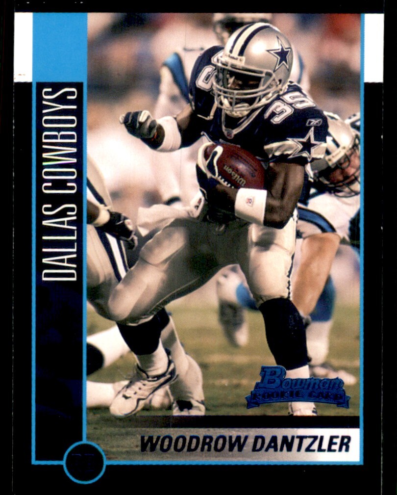 2002 Bowman Woodrow Dantzler Rookie Dallas Cowboys 257 eBay