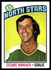 1976-77 Topps Cesare Maniago Minnesota North Stars #240