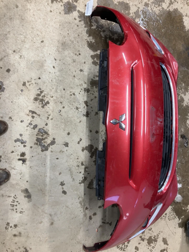 15 MITSUBISHI MIRAGE Rebar Sep Crack In Front Front Bumper - Image 4 of 4