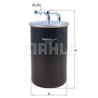 Knecht Kraftstofffilter Leitungsfilter FüR Mitsubishi Outlander II Grandis