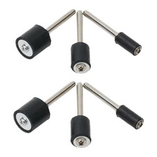 Sanding Mandrels Grinding Wheel Sandpaper 6.35/9.5/12.7mm Circle Drill 6.95 per disc