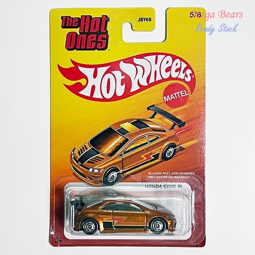 Mattel Hot Wheels 2025 The Hot Ones Juego de 4 Coches Honda Civic Si BMW M1 Procar - Imagen 4 de 5