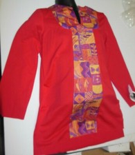 PRAISE WEAR TUNIC Boys Print Praise Dance Liturgical Tabard Mens church dance