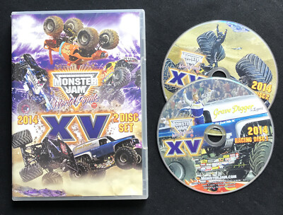 Monster Jam World Finals XV (DVD, 2014, 2-Disc Set) 15 truck