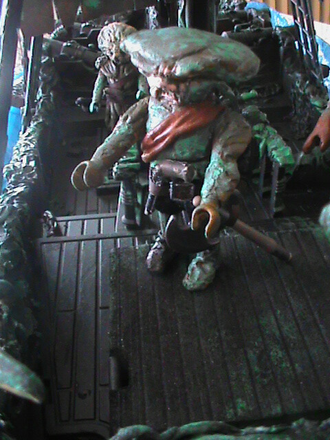 PLAYMOBIL CUSTOM PIRATA TRIPULACION (DAVY JONES (PIRATAS DEL CARIBE) REF-0003