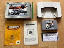 Thumbnail of ebay&reg; auction 176414839119 | F1 World Grand Prix Nintendo 64 Pal Boxed & Komplett - Sammlerzustand N64