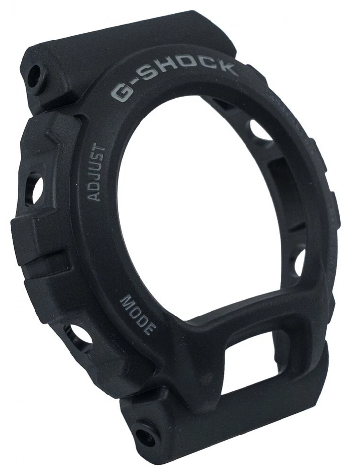 Bisel Casio G-Shock negro con fuente blanca para GW-6900 Tough Solar