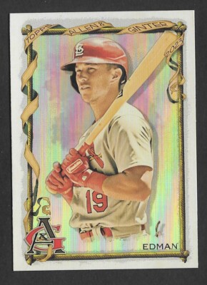 2023 Topps Allen & Ginter TOMMY EDMAN Silver Portrait Hot Box ...