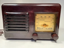 Police Monitor Scanner Polic Alarm Brand, Monitoradio Div. I.D.E.A. Inc Vintage