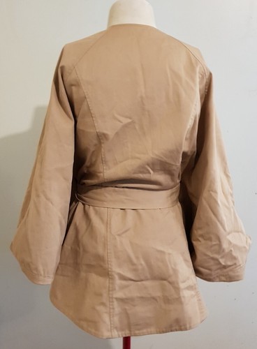 Hi There From Karen Walker Trench Jacket Size 12 Excellent Condition - Picture 3 of 5