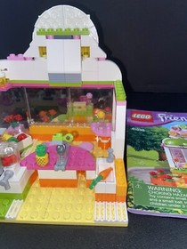 -Lego 41035 Friends Heartlake Juice Bar Andrea Complete With Instruction Manual