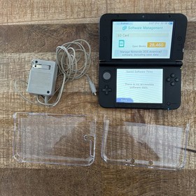 Nintendo 3DS XL Handheld System - Blue/Black Console & Charger (Working)