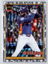 Yordan Alvarez 2026 Topps 35th Anniversary Crackle Foil Astros #T91-36