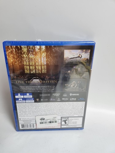 Hogwarts Legacy for PlayStation 4 New Video Game Sealed Never Opened PS4 CIB - Picture 2 of 2