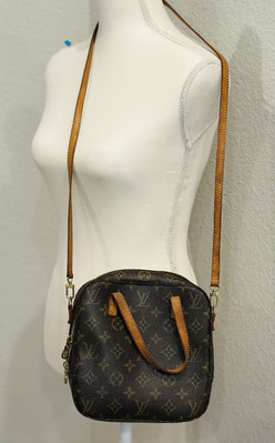 Louis Vuitton Spontini Crossbody Monogram Handbag Monogram Canvas Shoulder Bag
