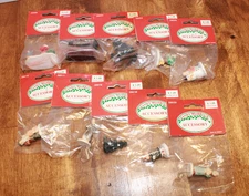 Lot of 10 Santas Workbench Mini Christmas Ornaments Various Styles No Duplicates