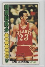 1976-77 Topps Lou Hudson #96 HOF 1do2
