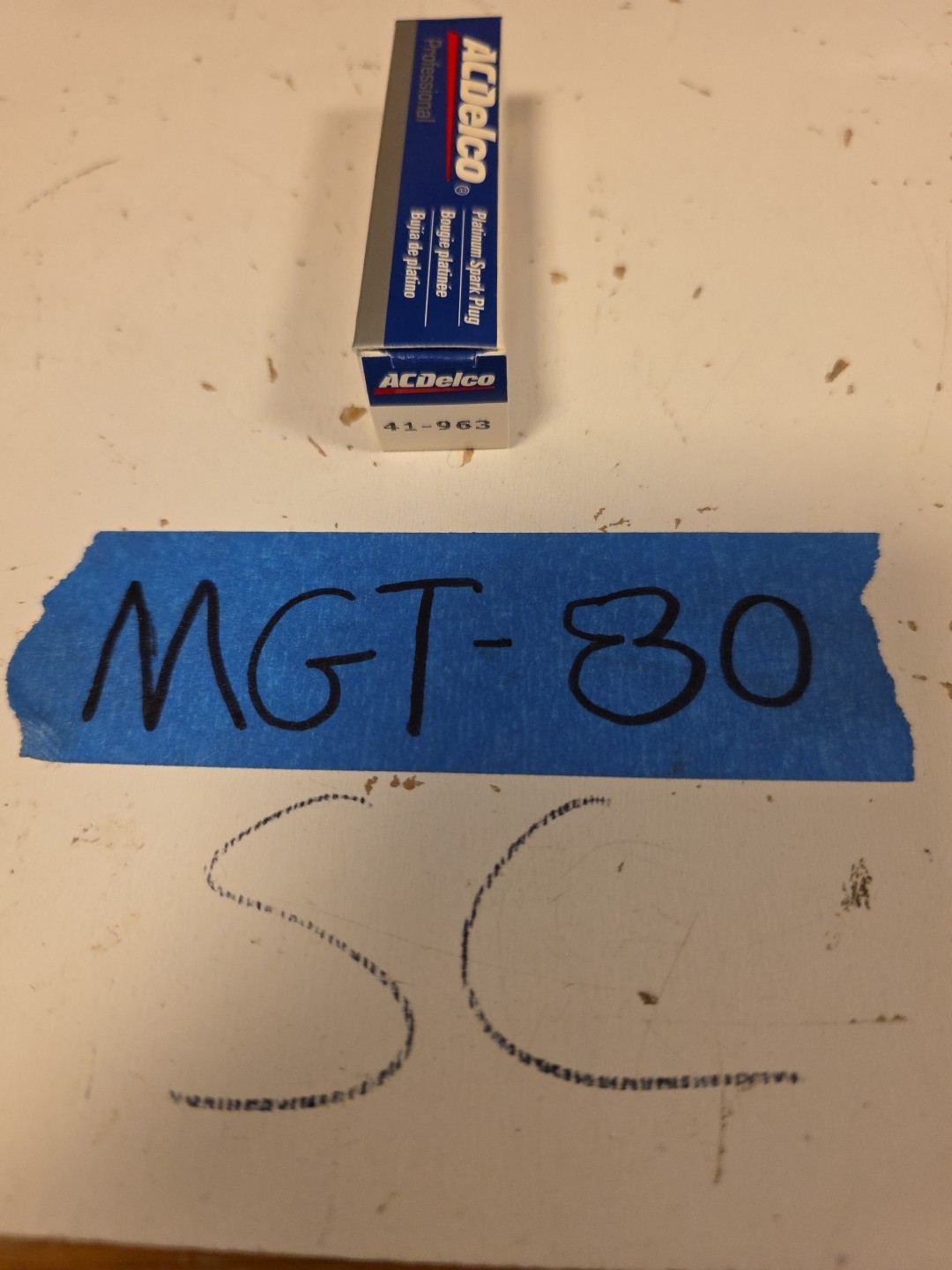 Genuine ACDelco 41-963 Platinum Spark Plug GM OE Replacement Auto Truck