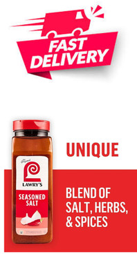 Lawry's Seasoned Salt, ( 40 oz. ) Expert Blend of Salt